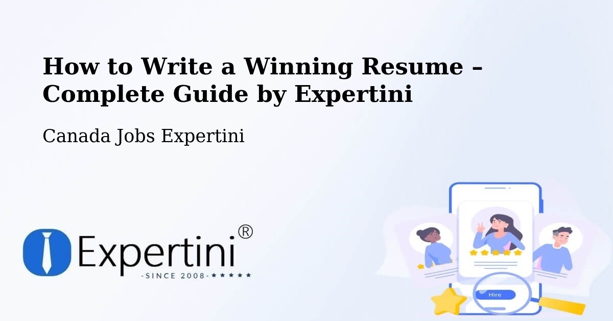 Resume Writing Guide for Job Seekers – Markham - Markham, Canada Jobs Expertini